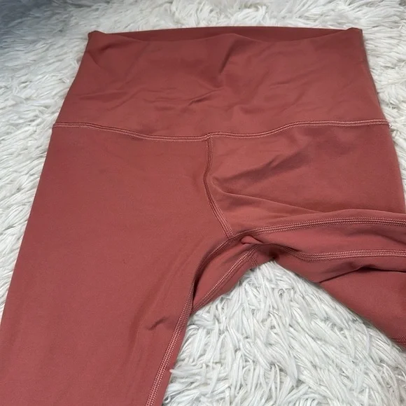 Lululemon Align Scalloped Hem High-Rise Crop 23" Brier Rose - Picture 2 of 6